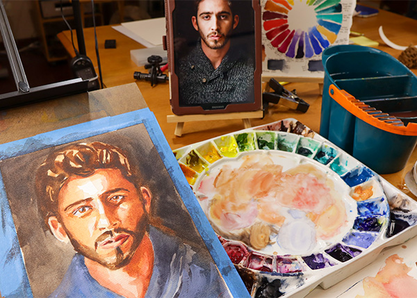 Easy portrait tutorial